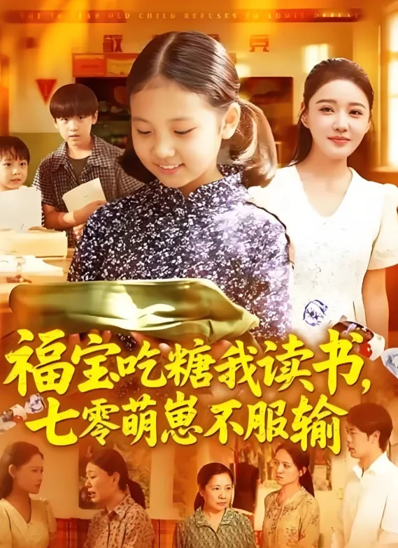 福宝吃糖我读书七零萌崽不服输海报