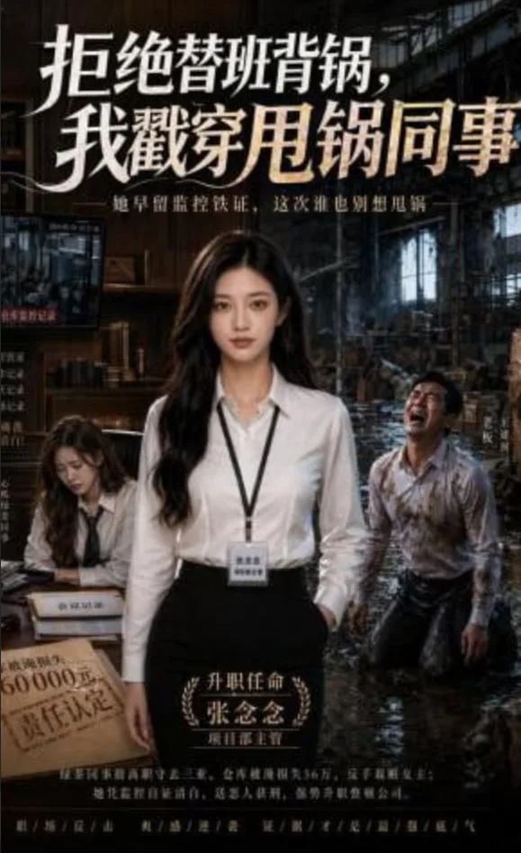 拒绝替班背锅，我戳穿甩锅同事海报