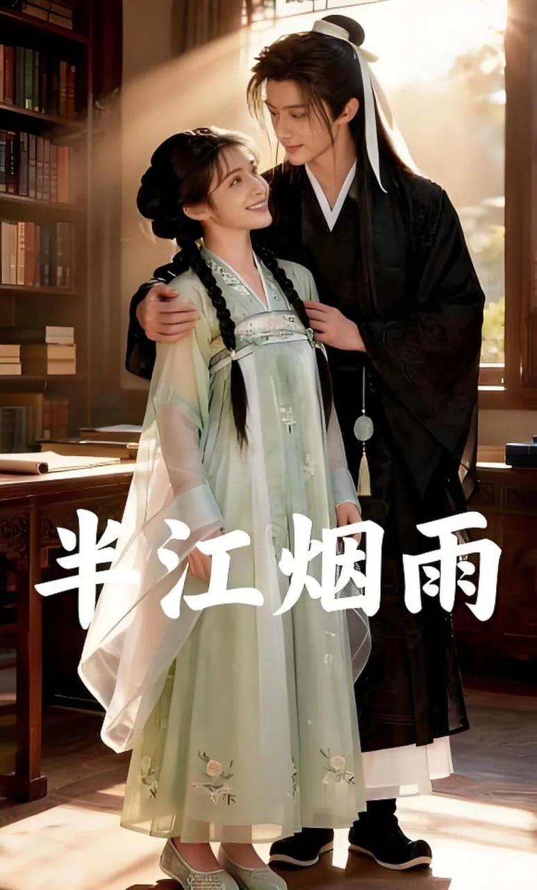 半江烟雨海报