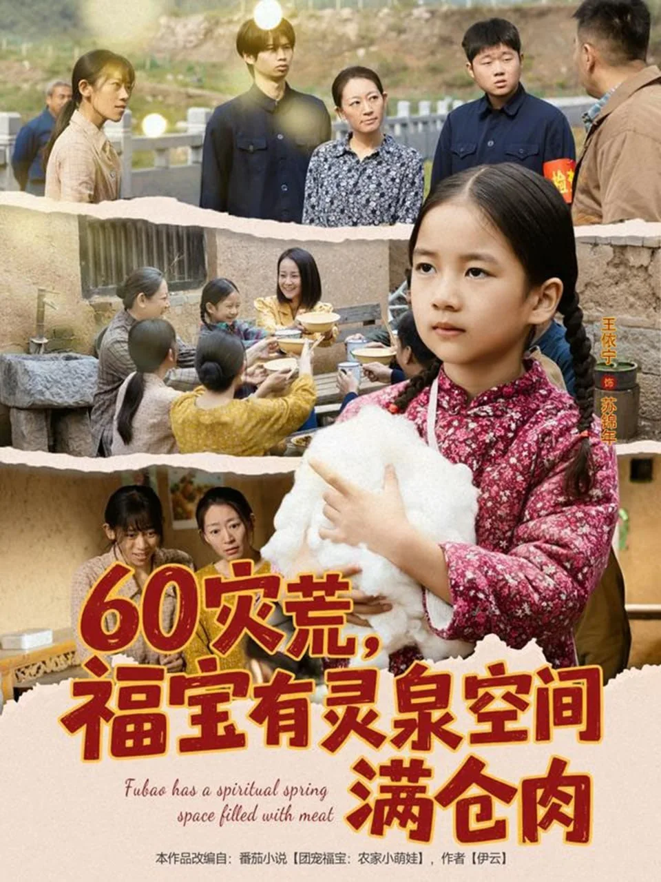 60灾荒，福宝有灵泉空间满仓肉海报