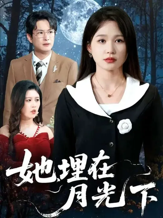 她埋在月光下海报