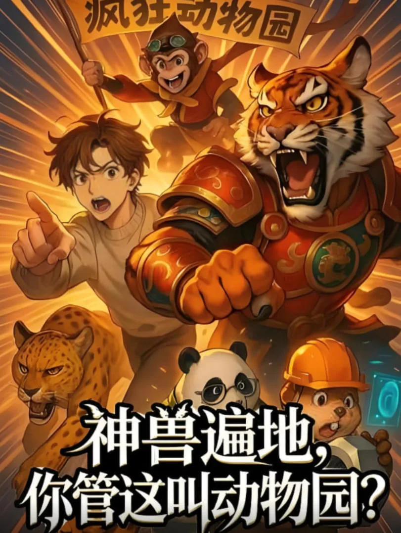 神兽遍地你管这叫动物园海报