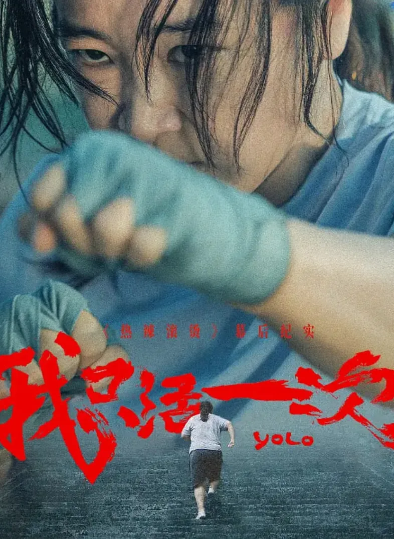 我只活一次海报